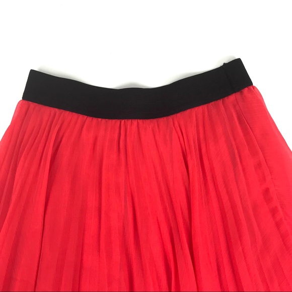 Abercrombie Fitch Sheer Pleat Skirt Size S Girls - Picture 2 of 8